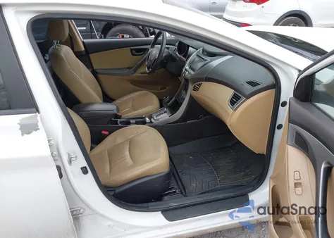 2013 Hyundai Elantra Limited из США, поврежденный, VIN 5NPDH4AEXDH280207